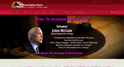Desktop Screenshot of americanreformparty.org